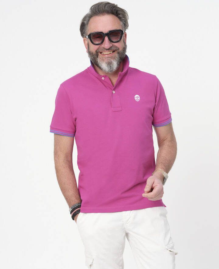 Mr Niceguy polo met korte mouwen