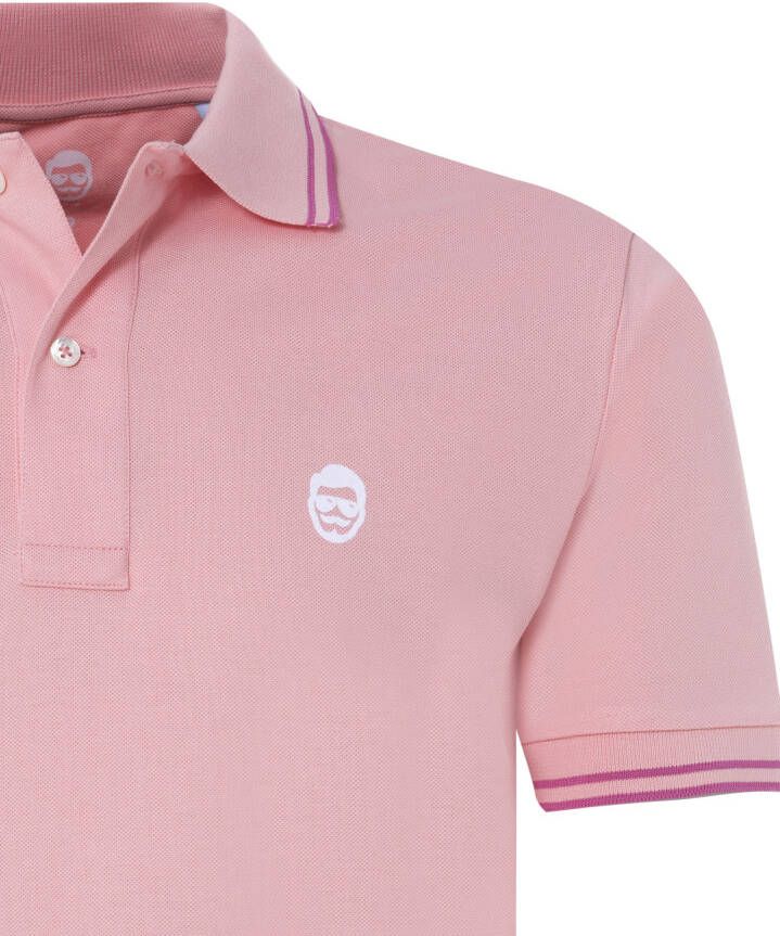 Mr Niceguy polo met korte mouwen