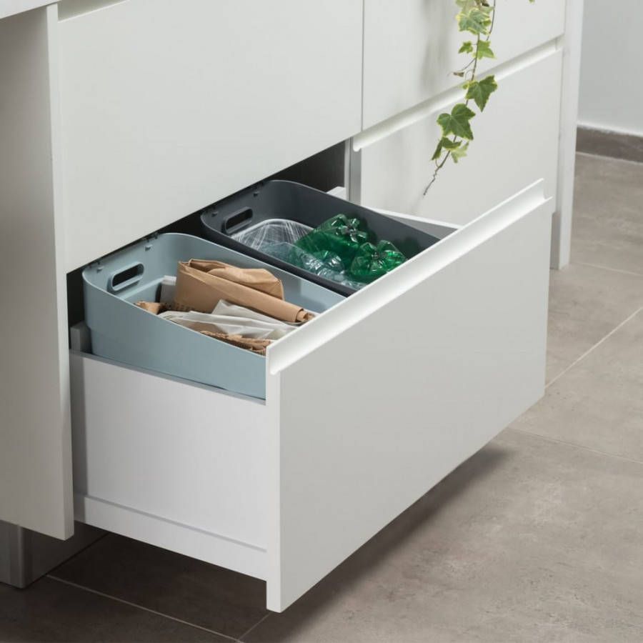 Curver Ready To Collect Prullenbak 20l Blauw/lichtgrijs