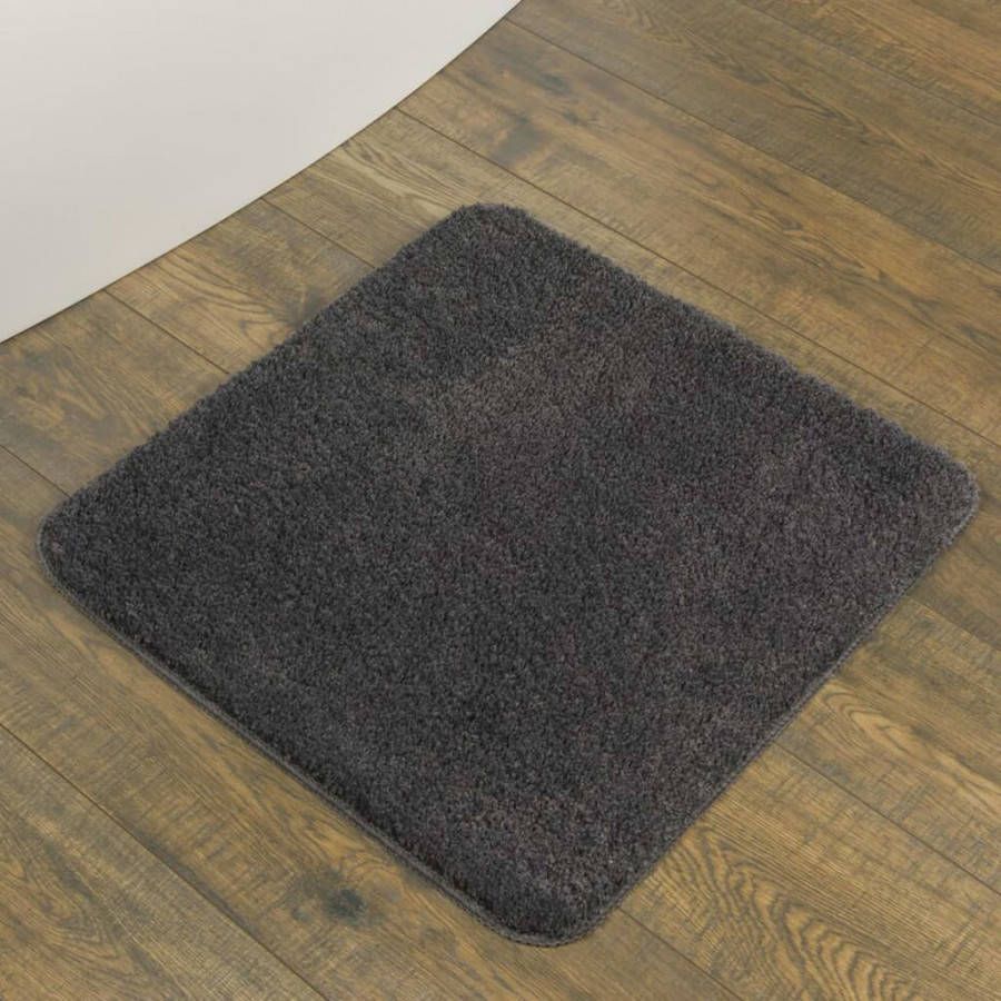 Sealskin Bidetmat Angora 100% Polyester 60x60x2 cm Grijs