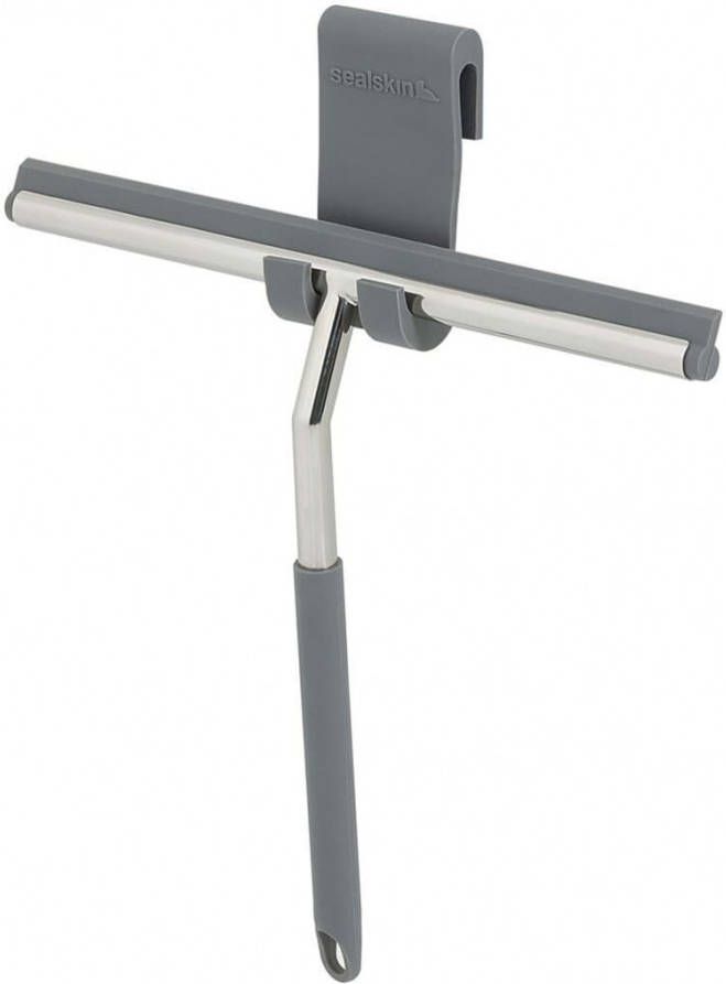 Sealskin Urban Deluxe Raamwisser inclusief flexibele glashaak en schroefhaak RVS gepolijst