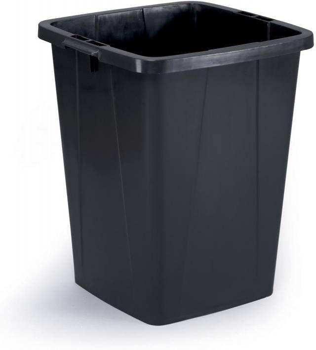 Durable afvalbak Durabin 90 liter, zwart