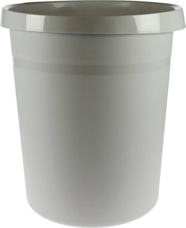 Merkloos Papierbak Han Grip 18 Liter Met 2 Grijpranden Lichtgrijs