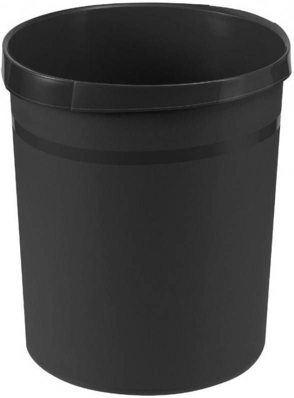 Han Papierbak Grip 18 Liter Met 2 Grijpranden Zwart