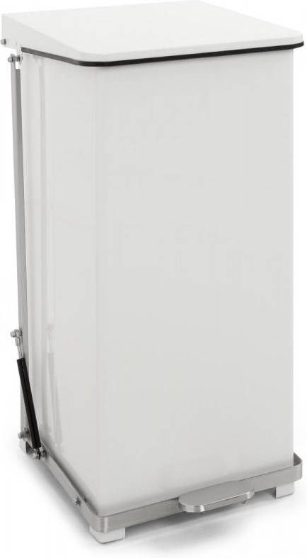 V-part V part industriële pedaalemmer 90 l, wit