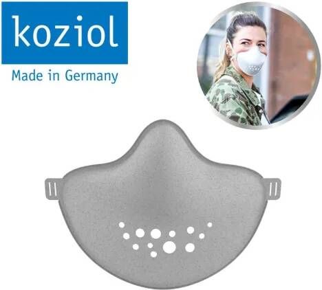 Koziol Community Mask Organic Grey Incl. 31 Filters