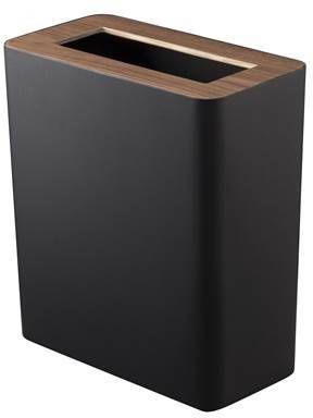 Yamazaki Trash Can Square Rin Brown