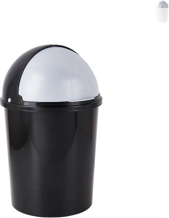 Xenos Afvalbakje mini bullit diverse varianten 6 liter